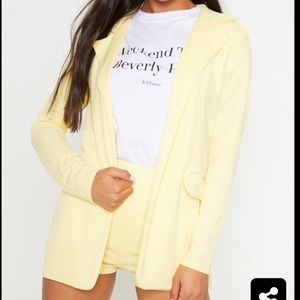 Lemon color suit